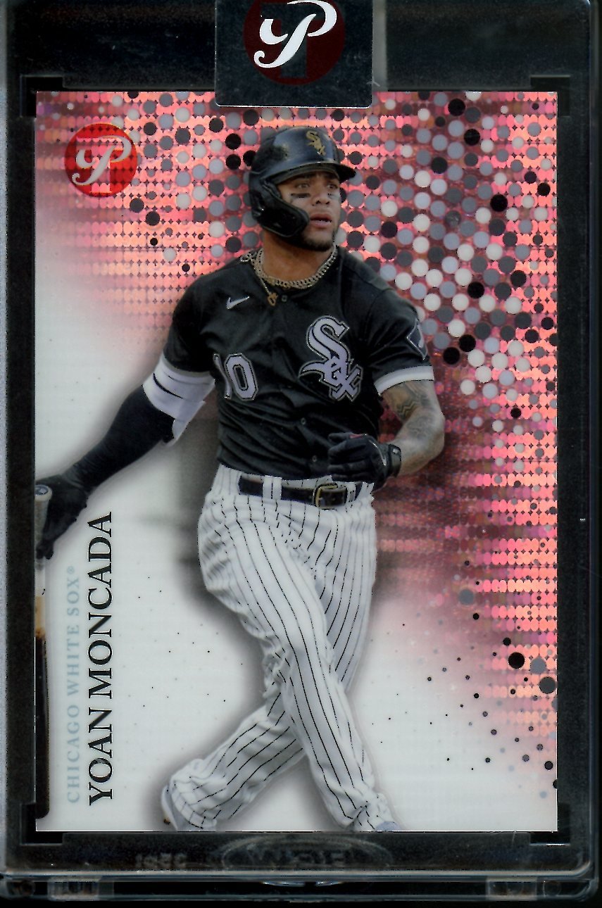 2022 Topps Prestine Yoan Moncada Pink /15 White Sox