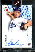 2022 Topps Prestine Shane Baz Rookie Auto Rays
