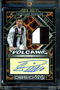 2022-23 Panini Obsidian Christiano Ronaldo Volcanic Patch Auto /3 Juventus