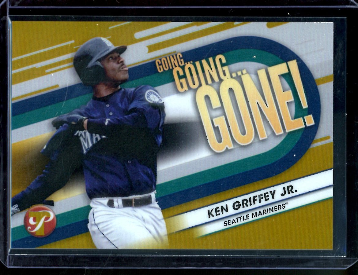 2023 Topps Prestine Ken Griffey Jr. Going Going Gone Gold /50 Mariners