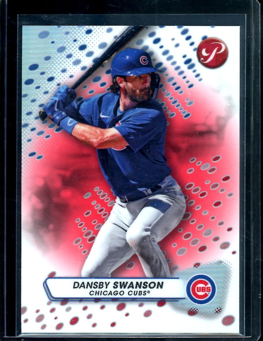 2023 Topps Prestine Dansby Swanson Red /5 Cubs