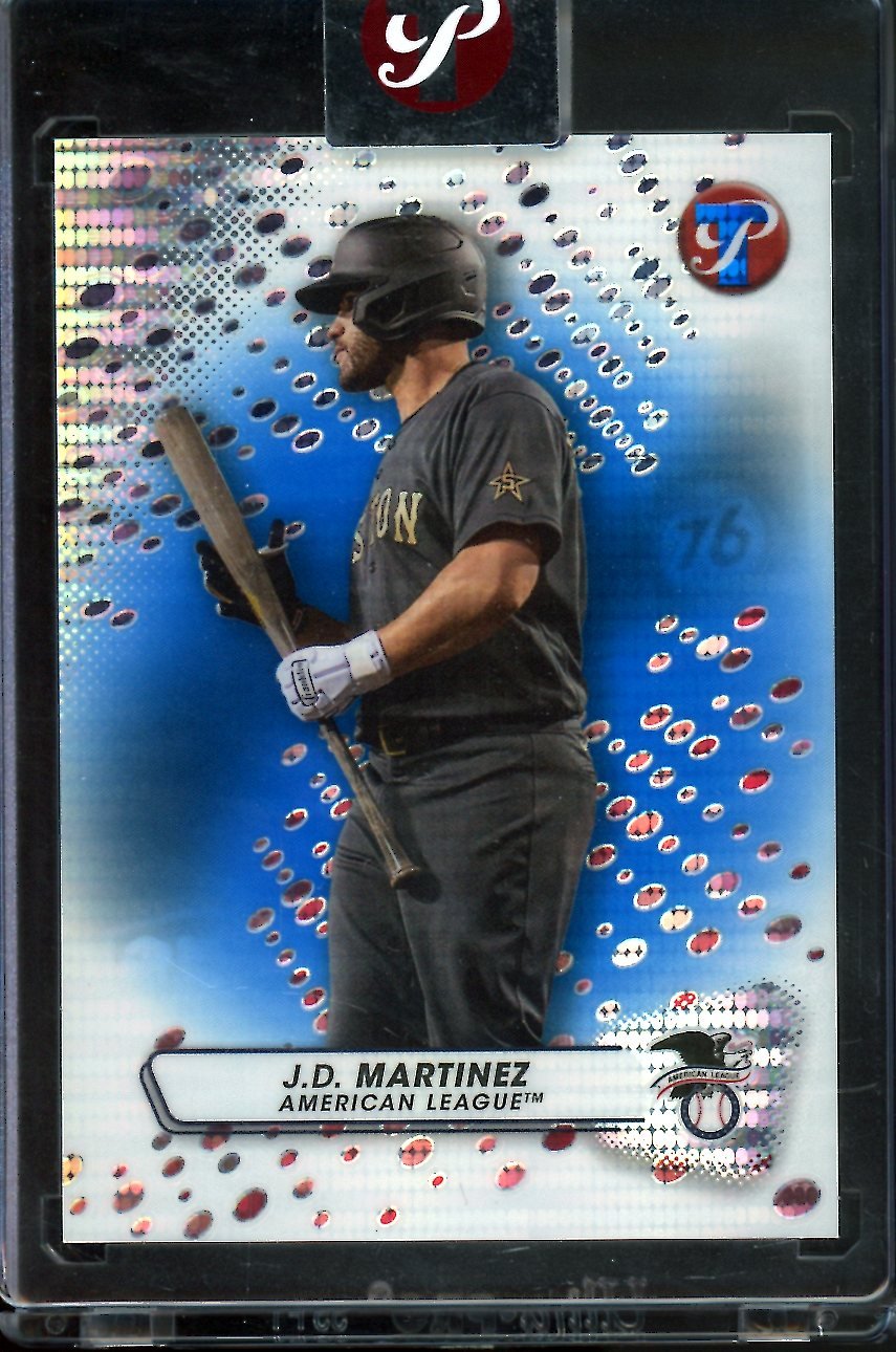 2023 Topps Prestine J.D. Martinez American Blue /75 Dodgers