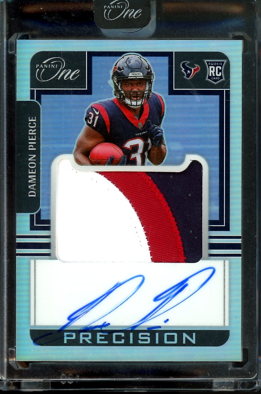 2022 Panini One Dameon Pierce Rookie Precision RPA /99 Texans