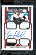 2022 Panini One Desmond Ridder Rookie RPA Square One /99 Falcons
