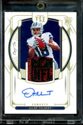 2022 Panini National Treasures Jalen Tolbert Rookie RPA Football Shield 1/1 Cowboys