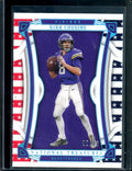 2022 Panini National Treasures Kirk Cousins Stars & Stripes /13 Vikings