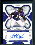 2022 Panini National Treasures Jonathan Ogden Auto /99 Ravens