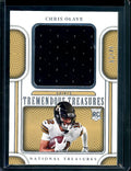 2022 Panini National Treasures Chris Olave Rookie Tremendous Treasures Patch /49 Saints