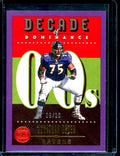 2023 Panini Legacy Jonathan Ogden Decade of Dominance Purple /10 Ravens