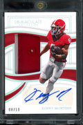 2023 Panini Immaculate Collegiate Kenny McIntosh Jumbo Patch Auto /10 Georgia