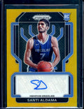 2021-22 Panini Prizm Santi Aldama Rookie Auto Gold /10 Grizzlies