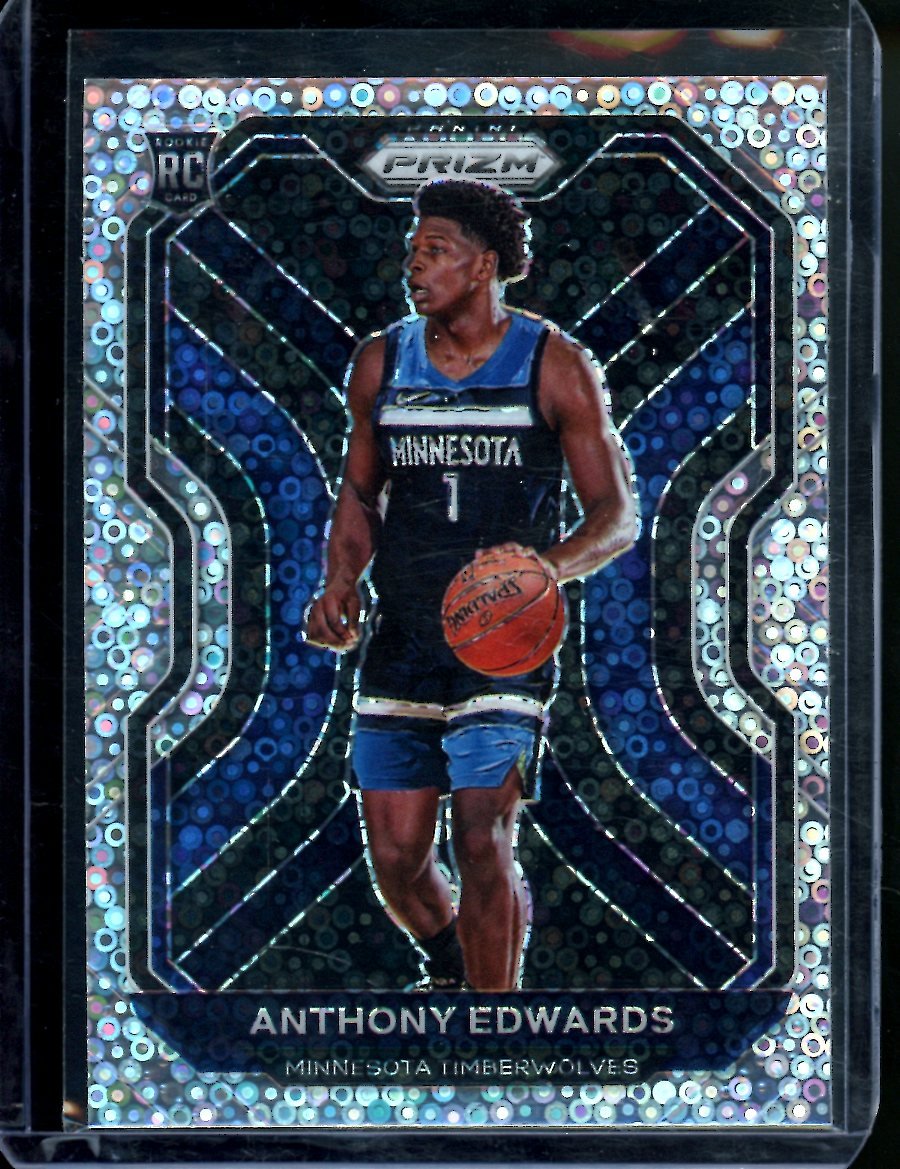 2020-21 Panini Prizm Anthony Edwards Rookie Variation Disco Timberwolves