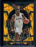 2022-23 Panini Select Zion Williamson Gold Shimmer /10 Pelicans