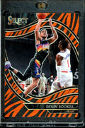 2021-22 Panini Select Devin Booker Courtside Tiger Stripe SSP Suns