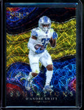 2021 Panini Select D'Andre Swift Sensations Gold /10 Lions