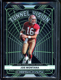 2020 Panini Obsidian Joe Montana Tunnel Visions /15 49ers