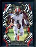 2022 Panini Select Deshaun Watson Premier Level Zebra SSP Browns