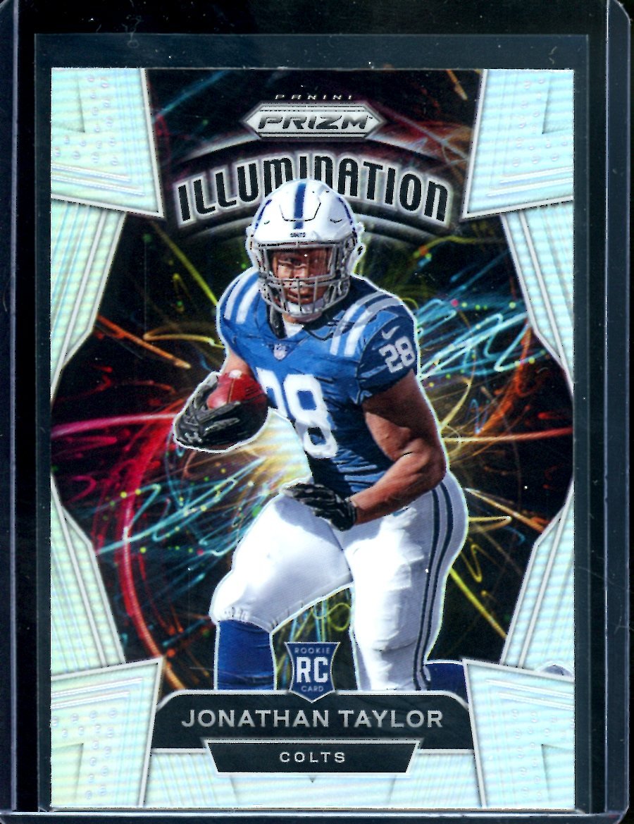 2020 Panini Prizm Jonathan Taylor Rookie Illumination SSP Colts