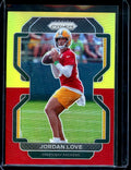 2021 Panini Prizm Jordan Love Yellow Red Tmall /39 Packers