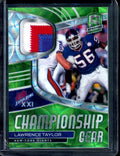 2021 Panini Spectra Lawrence Taylor Championship Gear Patch /35 Giants