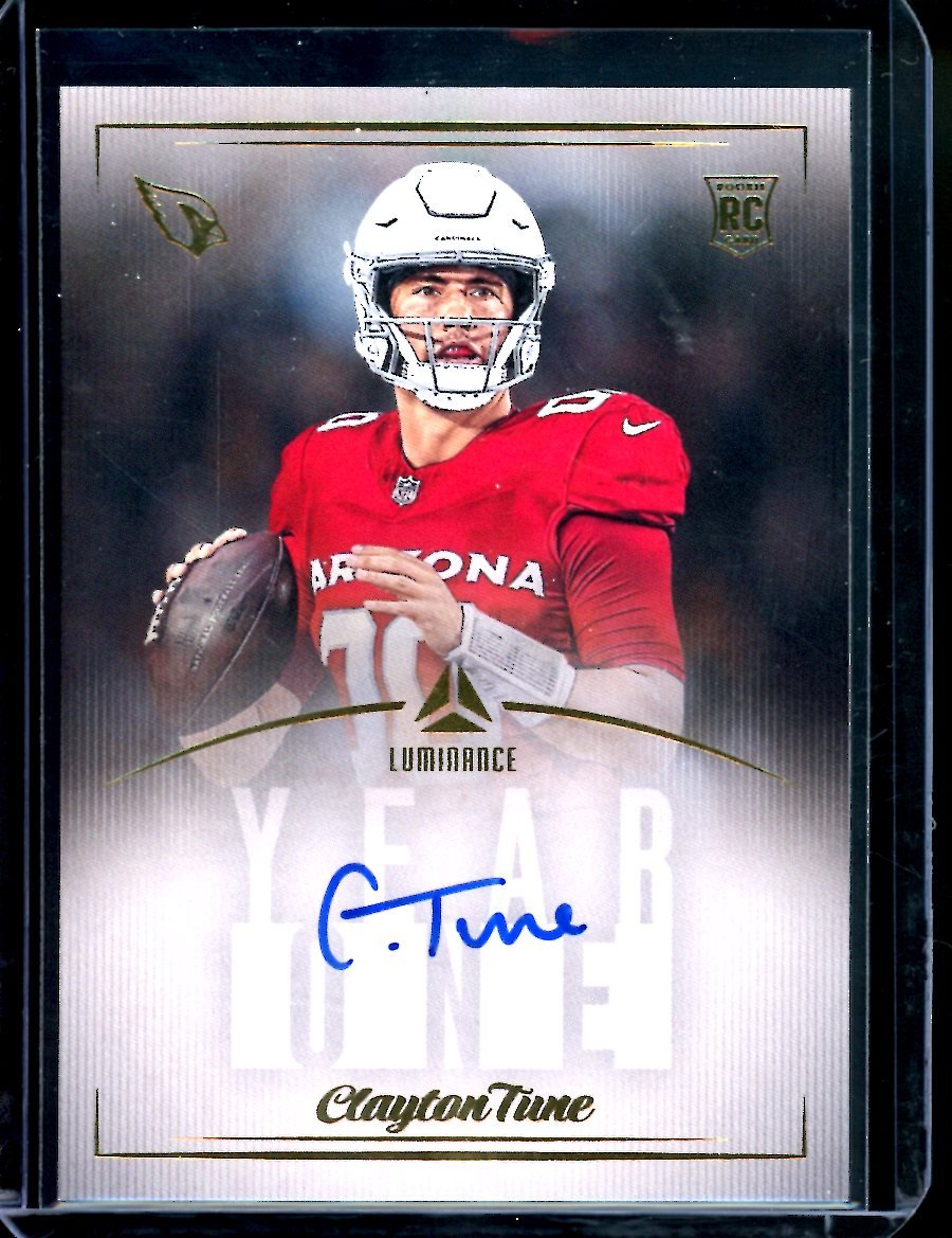 2023 Panini Luminance Clayton Tune Rookie Auto Cardinals