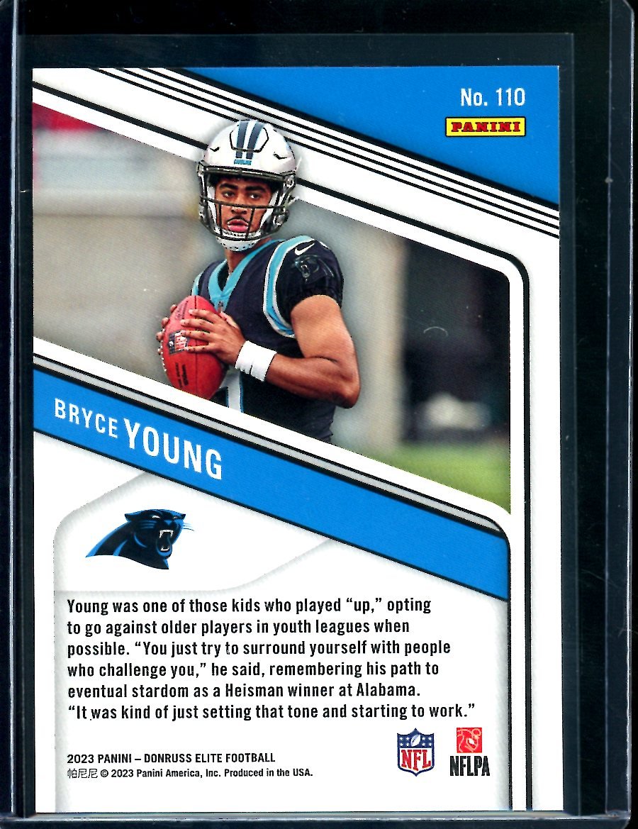 2023 Panini Elite Bryce Young Rookie Red /149 Panthers