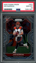 2020 Panini Prizm Joe Burrow Rookie PSA 10 Bengals