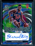 2022-23 Panini Spectra Bernard King Illustrious Legends Auto Meta /25 Kinicks