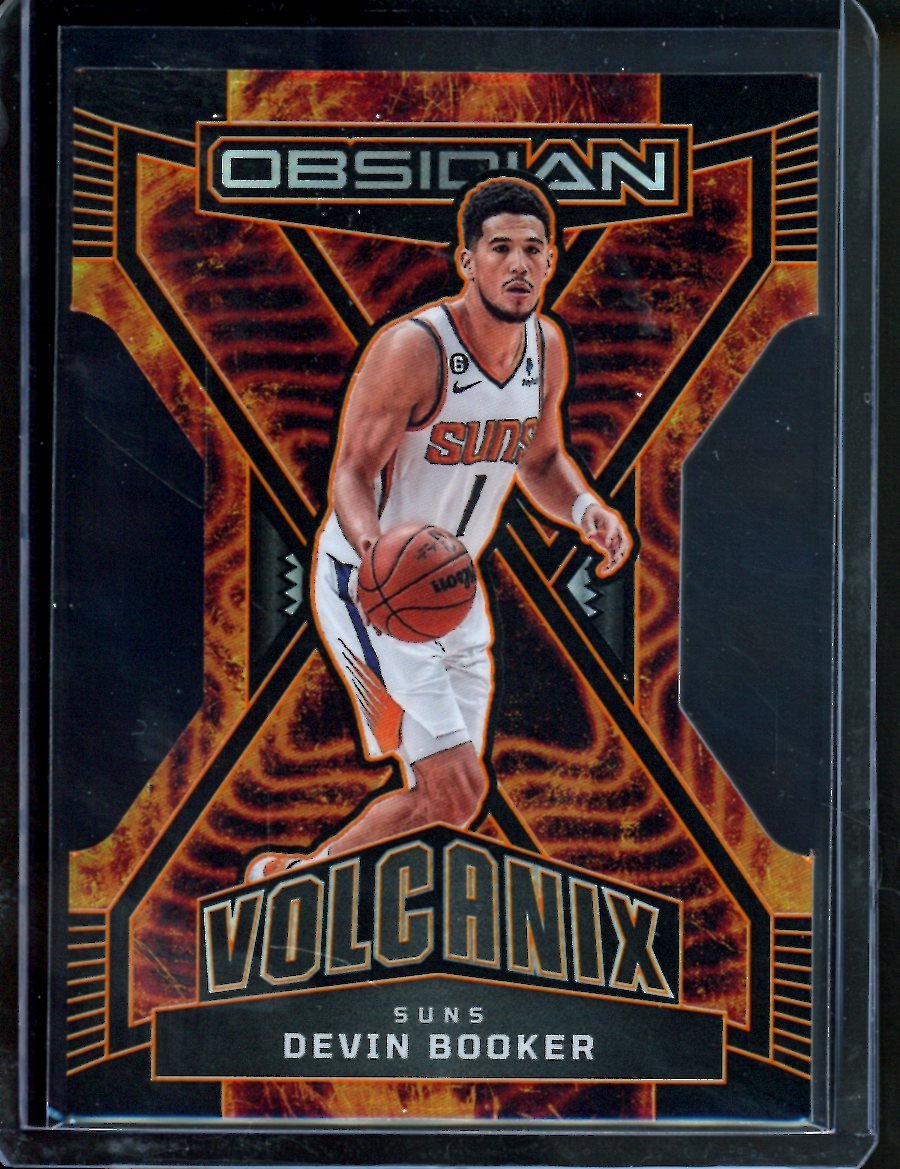 2022-23 Panini Obsidian Devin Booker Volcanix SSP Suns