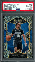 2020-21 Panini Select Cole Anthony Rookie Elephant SSP PSA 10 Magic