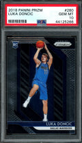 2018-19 Panini Prizm Luka Doncic Rookie PSA 10 Mavericks