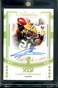 2022 Panini Flawless Charles Woodson Super Bowl Auto Gold /25 Packers