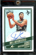 2021 Onyx Vintage Giannis Antetokounmpo Auto Bucks