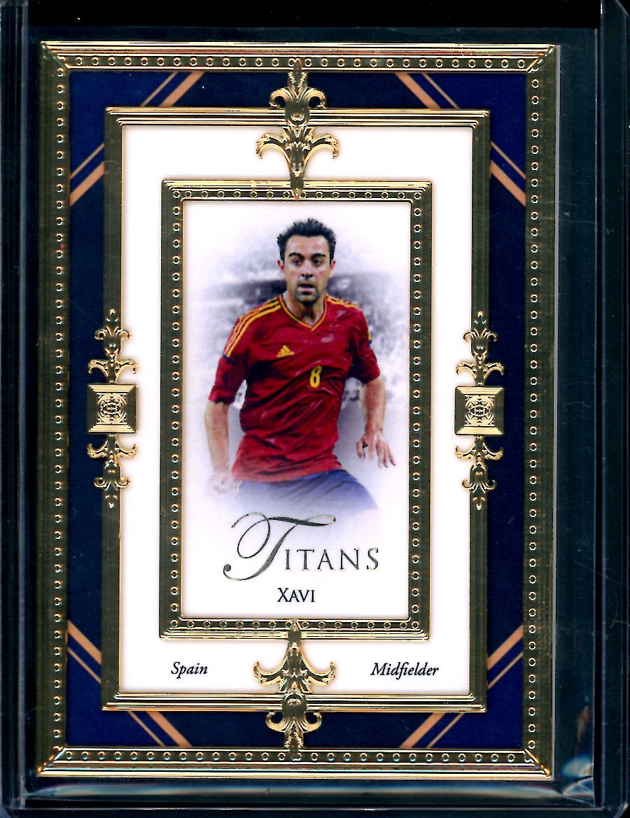 2023 Futera Unique Xavi Titans Gold Frame /14 Spain