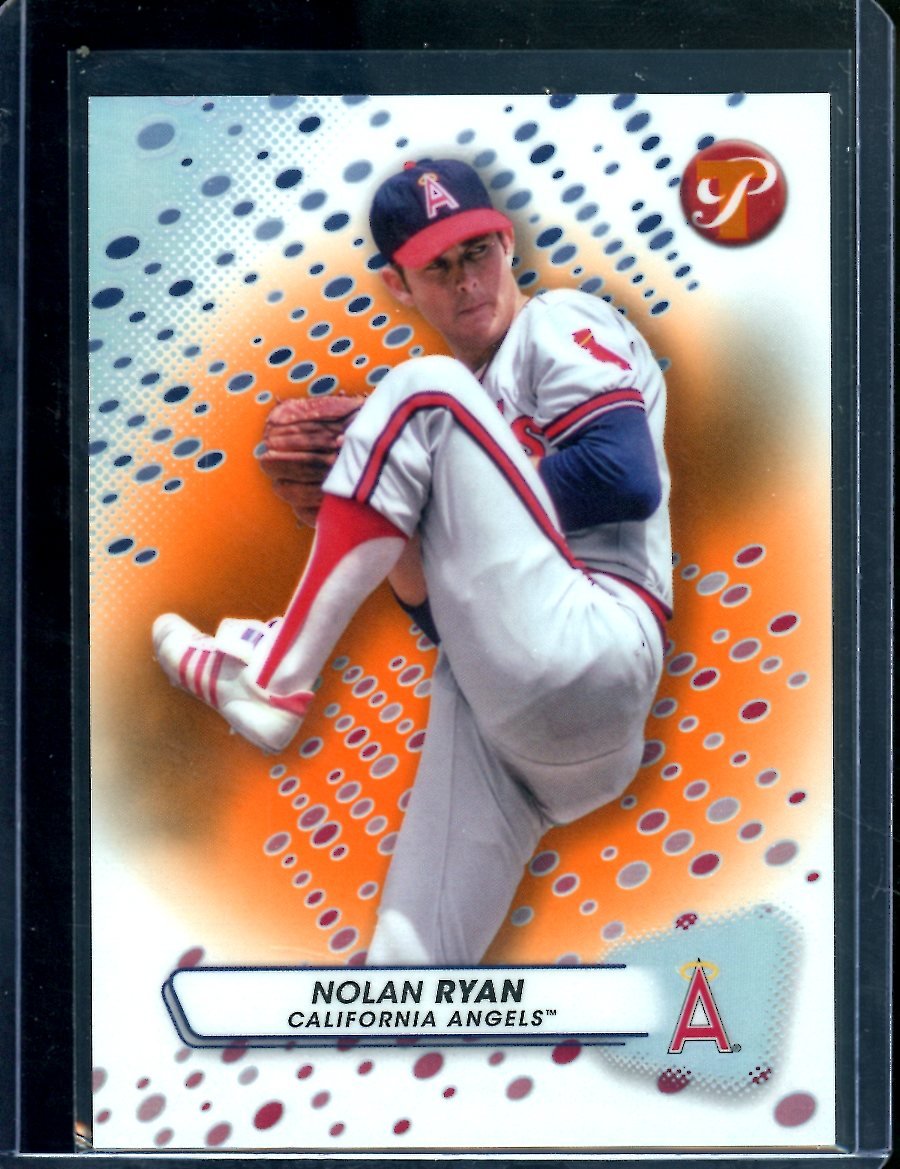 2023 Topps Prestine Nolan Ryan Orange /25 Angels