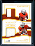 2023 Panini Immaculate Collegiate Bijan Robinson/Jamaal Charles Dual Patch Gold /25 Texas