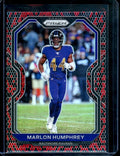 2020 Panini Prizm Marlon Humphrey Red Black Snake Skin SSP Ravens