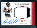 2022 Panini National Treasures Desmond Ridder Rookie Crossover RPA /99 Falcons