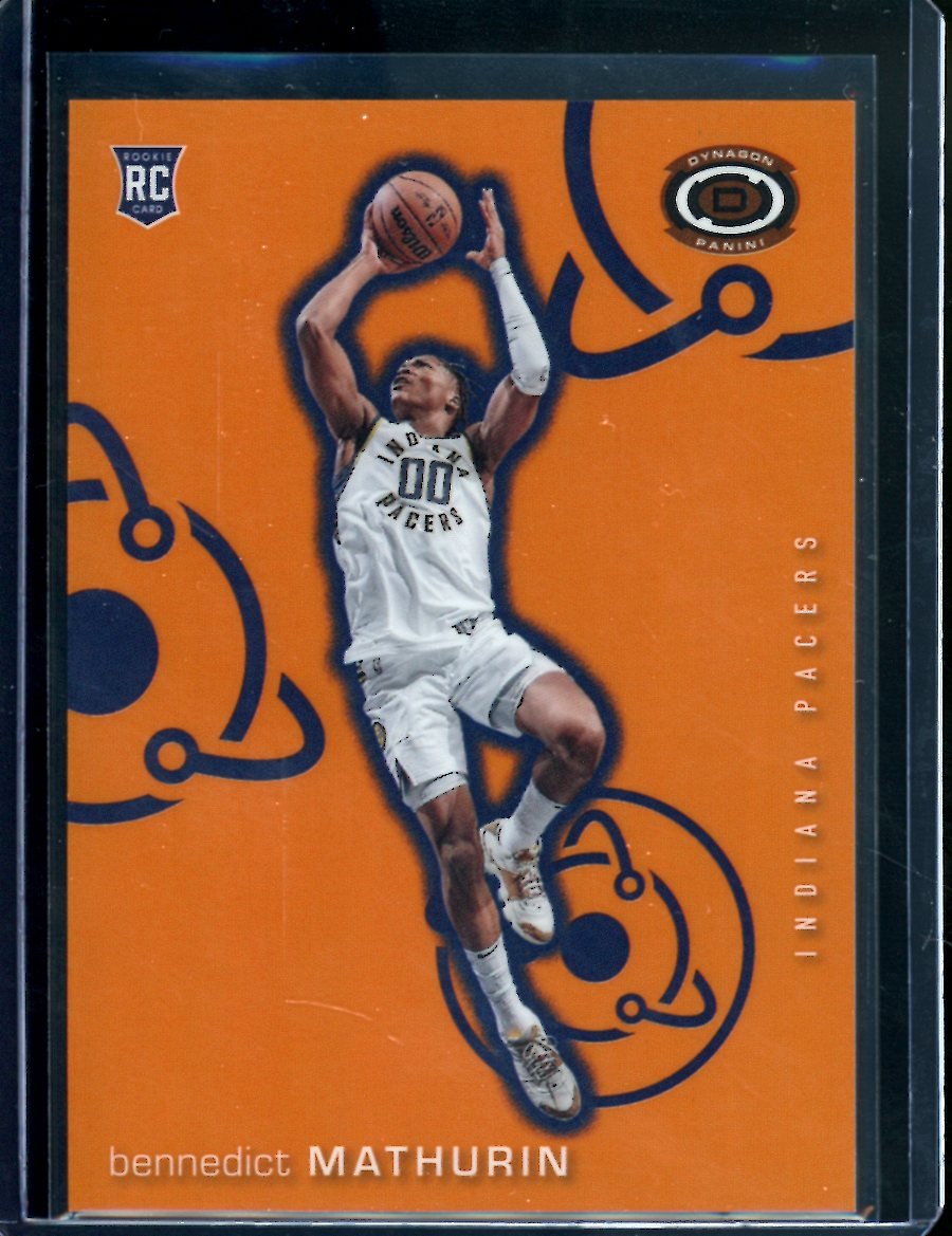 2022-23 Panini Chronicles Bennedict Mathurin Rookie Orange /75 Pacers