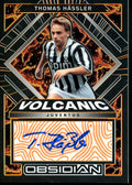 2022-23 Panini Obsidian Thomas Hassler Volcanic Auto /75 Juventus