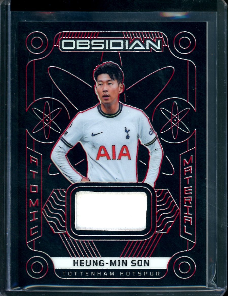 2022-23 Panini Obsidian Heung-Min Son Atomic Materials Patch /25 Tottenham