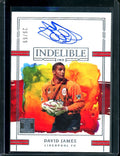 2022-23 Panini Impeccable David James Indelible Ink Auto /59 Liverpool