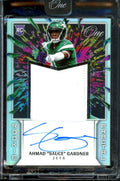 2022 Panini One Sauce Gardner Rookie RPA /50 Jets