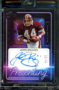 2022 Panini One John Riggins Presenting Auto /10 Commanders