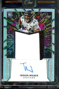 2022 Panini One Travon Walker Rookie Fractal RPA /50 Jaguars