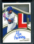 2023 Panini Immaculate Alex Ramirez Patch Auto Gold /99 Mets