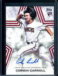 2023 Topps Series One Corbin Carroll Rookie Auto Diamondbacks