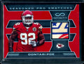 2016 Panini Infinity Dontari Poe Seasoned Pro Swatches Patch 1/1 Chiefs