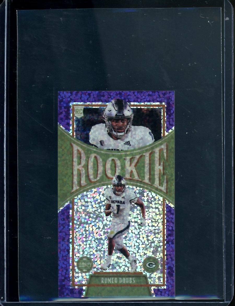 2022 Panini Legacy Romeo Doubs Rookie Mini /10 Packers