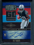 2023 Panini Legacy Tre Tucker Rookie RPA Blue /25 Raiders